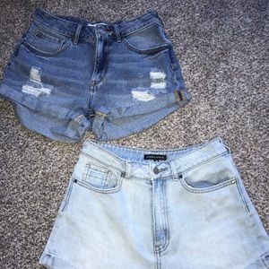 BUNDLE of high rise PACSUN shorts